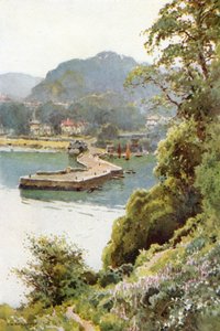 Aberdour (litografía en color) de Ernest William Haslehust
