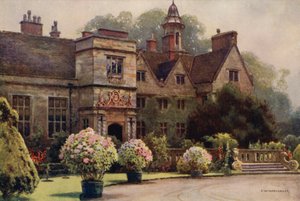 Abadía de Rufford (litografía en color) de Ernest William Haslehust