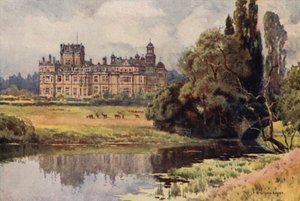 Thoresby (litografía en color) de Ernest William Haslehust