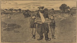 Funeral infantil en Rusia de Ernst Barlach