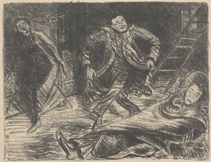 Baile Desesperado, ilustración para la obra 