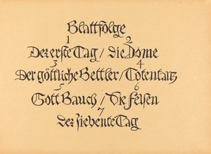 Die Wandlungen Gottes de Ernst Barlach