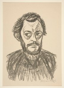 Autorretrato III (Autorretrato III) de Ernst Barlach