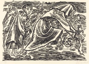 El Capturador de Perros de Ernst Barlach
