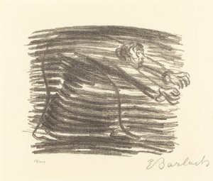 Paseo en la sombra de Ernst Barlach