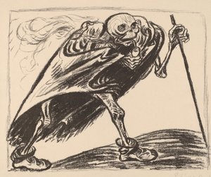 Muerte errante de Ernst Barlach