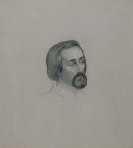 Retrato del poeta Heinrich Heine 1797-1856, 1851