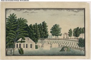 Granja y viñedo del artista de Ernst Damitz