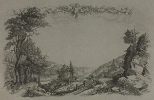 Seis vistas del castillo de Heidelberg de Ernst Fries