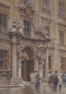 Das Portal des Palais Kinsky de Ernst Graner
