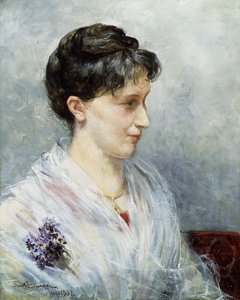 Retrato de María de Ernst Josephson