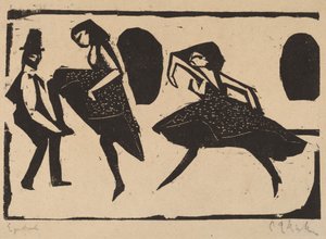 Danza acrobática de Ernst Ludwig Kirchner