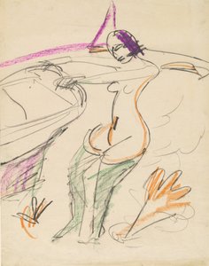 Bañista, 1912-1913