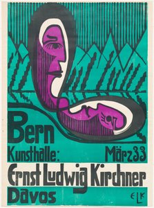 Bern Kunsthalle: Marzo 33: Ernst Ludwig Kirchner: Davos, 1933 de Ernst Ludwig Kirchner