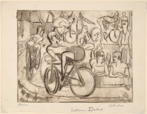 Carrera de bicicletas, 1926