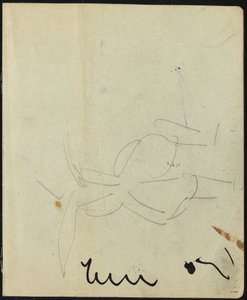 Bailarines y Actores Página de un Cuaderno de Bocetos, c. 1911 de Ernst Ludwig Kirchner