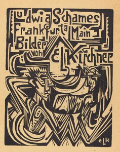 Ludwig Schames Frankfurt a Main, 1919 de Ernst Ludwig Kirchner