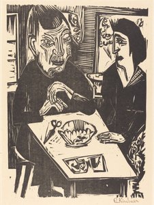 Mujer Vieja y Joven, 1921