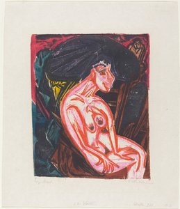La historia maravillosa de Peter Schlemihl: La amada de Peter Schlemihl de Ernst Ludwig Kirchner