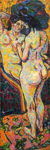 Dos desnudos de Ernst Ludwig Kirchner