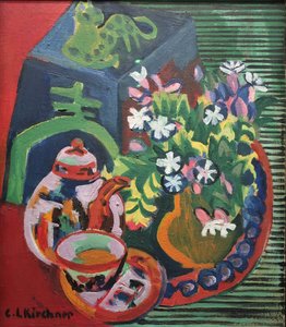 1920 Bodegón Kirchner de Ernst Ludwig Kirchner