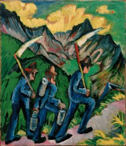 Vida alpina de Ernst Ludwig Kirchner