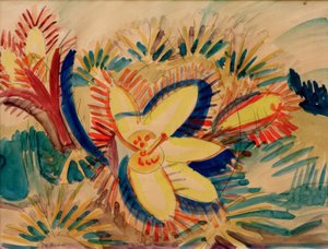 Anémona de montaña de Ernst Ludwig Kirchner
