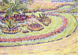 Blumbenbeete de Ernst Ludwig Kirchner