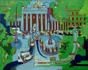 Puerta de Brandeburgo, Berlín de Ernst Ludwig Kirchner