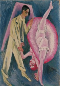 Pareja Bailando, 1914 de Ernst Ludwig Kirchner