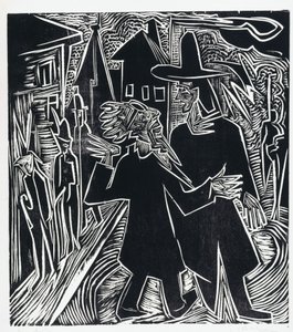 David y Absalón de Ernst Ludwig Kirchner