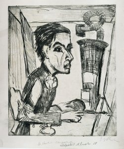 El pintor de Ernst Ludwig Kirchner