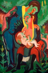 La familia de Ernst Ludwig Kirchner
