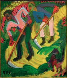 E.L.Kirchner, Segador, los hermanos Müller de Ernst Ludwig Kirchner