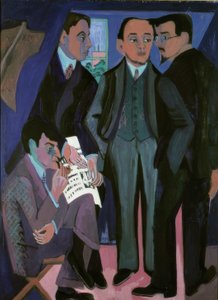 Una comunidad de artistas de Ernst Ludwig Kirchner