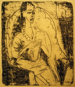 Fanny en el Sillón de Ernst Ludwig Kirchner