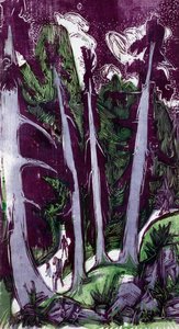 Abetos de Ernst Ludwig Kirchner