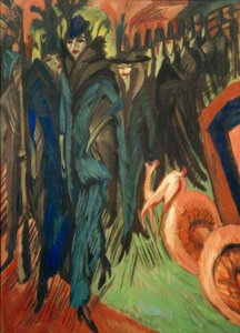 Calle Friedrich, Berlín de Ernst Ludwig Kirchner
