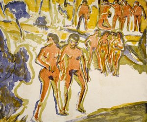 Grupo de nadadores