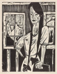 Niña joven de Ernst Ludwig Kirchner
