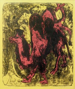 Camello y dromedario de Ernst Ludwig Kirchner