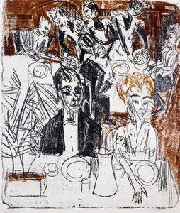 Mesa puesta de Ernst Ludwig Kirchner