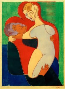 Pareja de enamorados (Die Hembusse) de Ernst Ludwig Kirchner