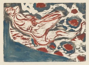 Desnudo reclinado de Ernst Ludwig Kirchner