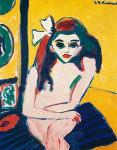 Marcella, por Ernst Ludwig Kirchner (1880-1938) de Ernst Ludwig Kirchner