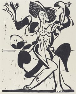 El baile de Mary Wigman de Ernst Ludwig Kirchner
