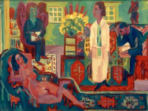 Bohemia moderna de Ernst Ludwig Kirchner