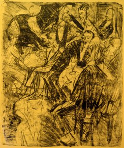 Restaurante musical de Ernst Ludwig Kirchner