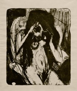 Mujer Desnuda en el Sillón de Ernst Ludwig Kirchner