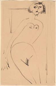 Desnudo de Ernst Ludwig Kirchner